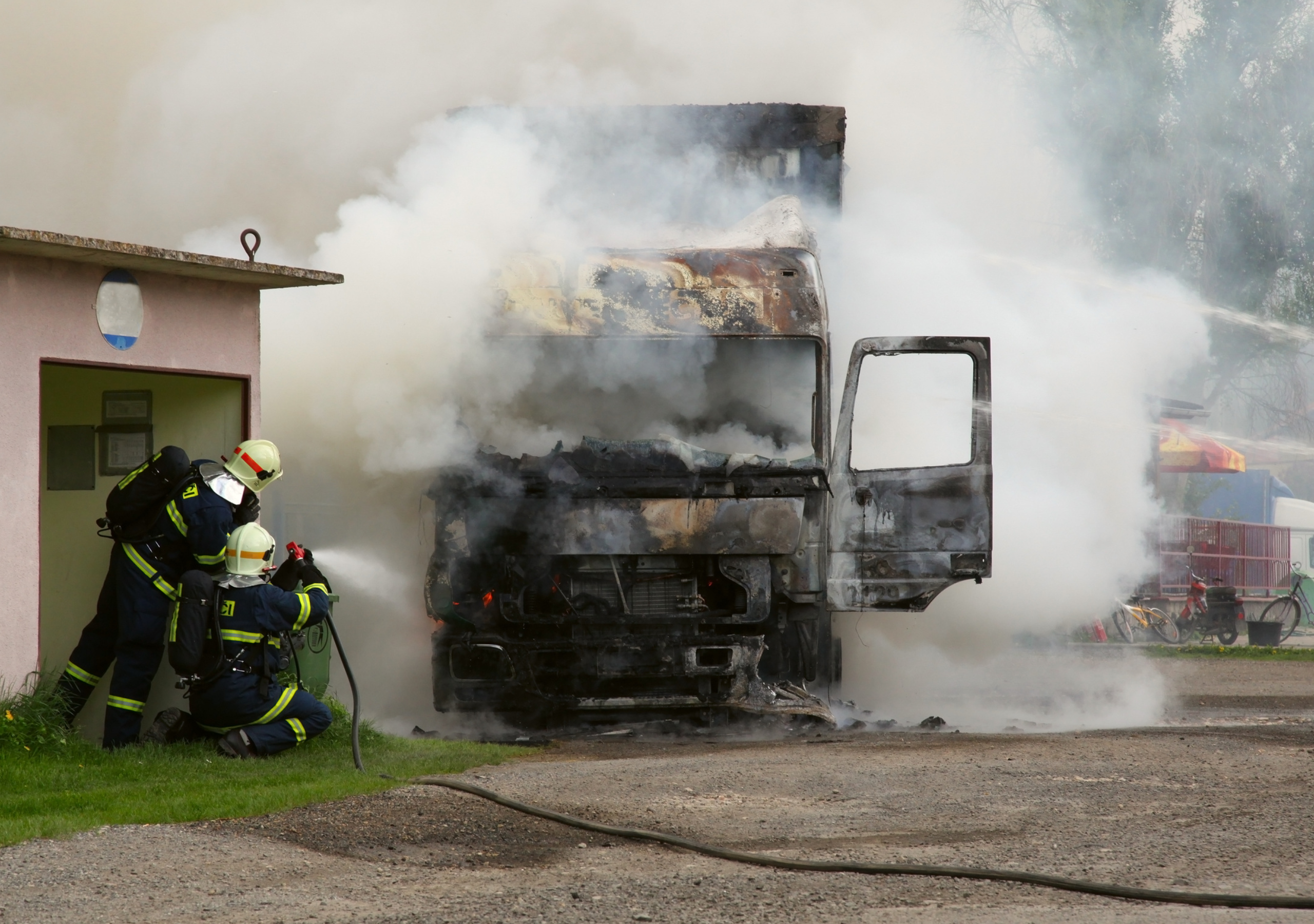 Trucking Fires, Arson